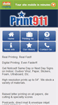 Mobile Screenshot of print911.com